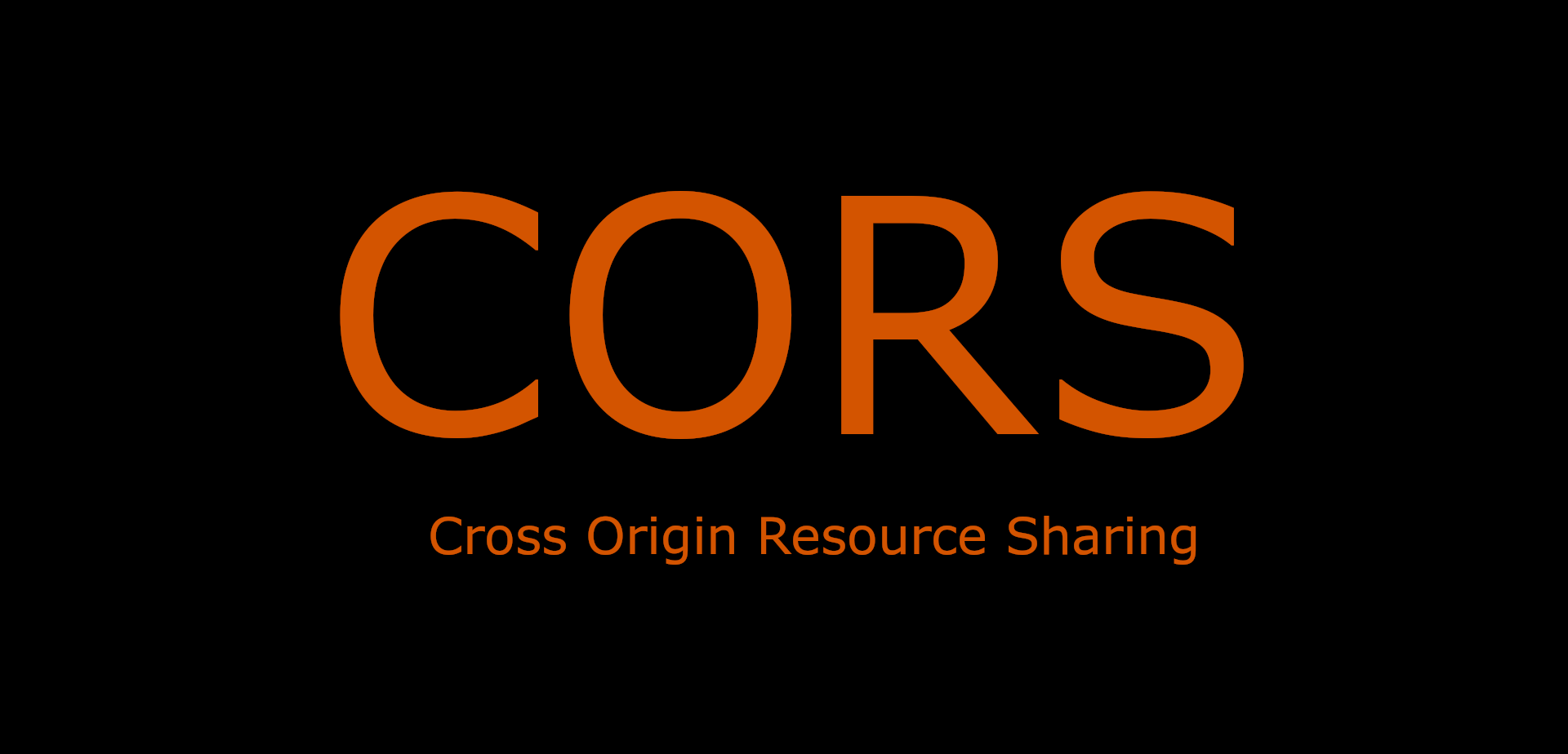 Cross-Origin resource sharing. Cors.
